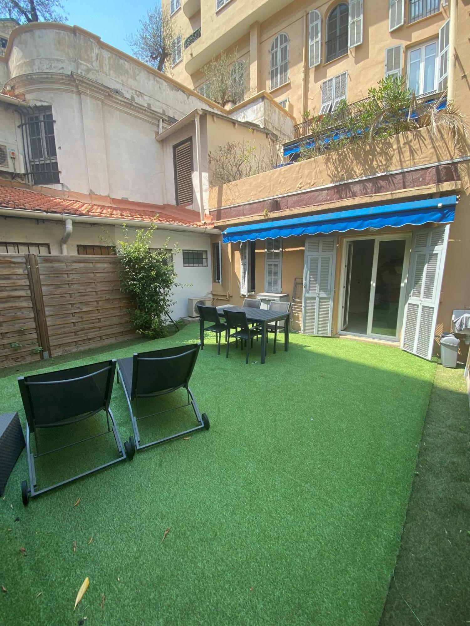 Appartement 4 personnes grande terrasse dans le Carré d Or à Nice Extérieur photo