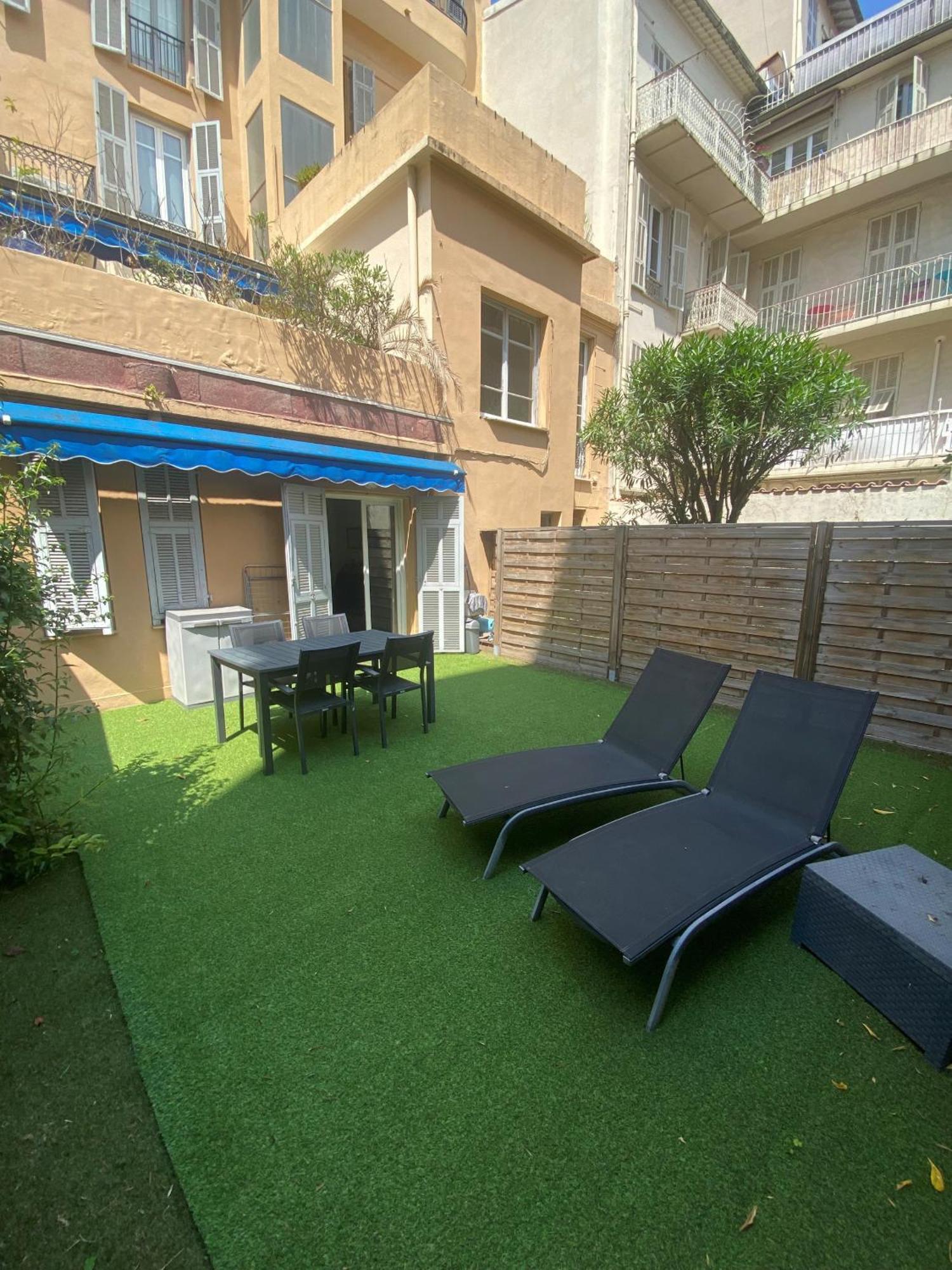 Appartement 4 personnes grande terrasse dans le Carré d Or à Nice Extérieur photo